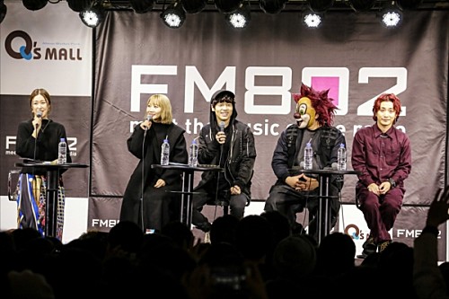 SEKAI NO OWARIがFM802公開収録イベントに出演、リリースしたばかりのニューアルバムについて語る