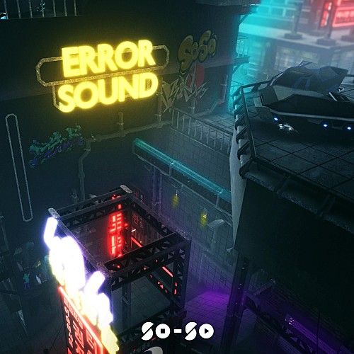 SO-SO、ニューアルバムより「Error Sound」先行配信スタート　MVは全編VR映像で制作